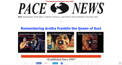Desktop Screenshot of pacenewsonline.com